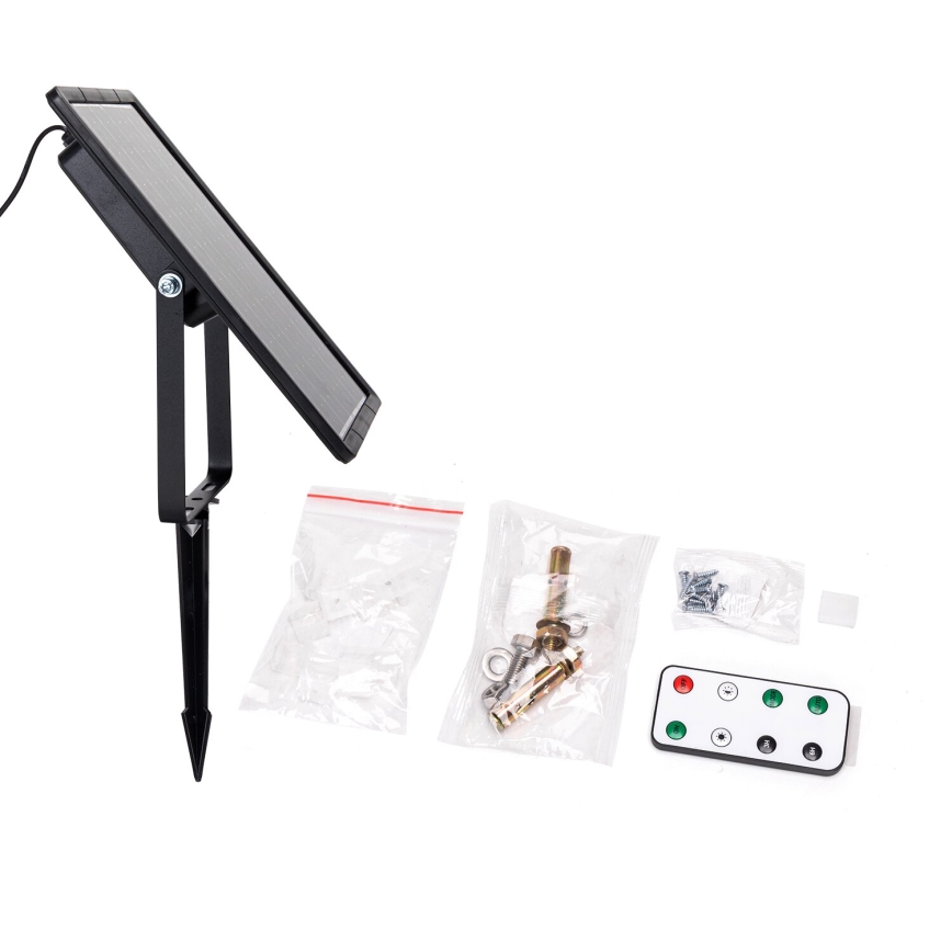 Aigostar - prigušiva LED RGB solarna traka LED/10W/3,2V 10 m IP65 8000 mAh + daljinski upravljač