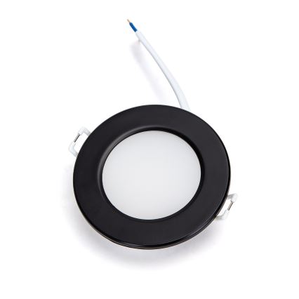 Aigostar - Komplet od 3 LED ugradna kupatilska svetla LED/4,8W/230V 3000K IP65 crna