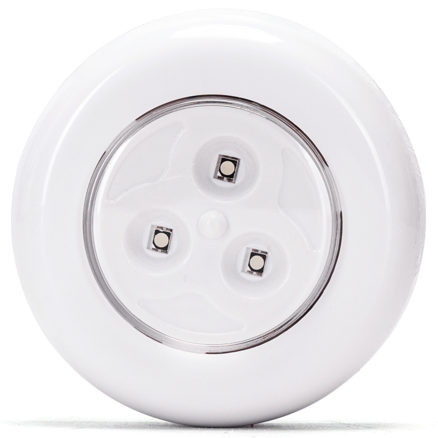 Aigostar - KOMPLET 3x LED RGB prenosne noćne svetiljke LED/3xAAA + daljinski upravljač