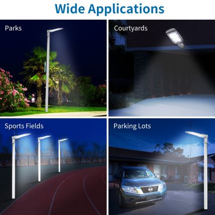 Aigostar - SLIM LED ulična lampa 200W/230V 6500K IP65