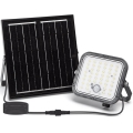 Aigostar - Solarni LED reflektor sa senzorom i prigušiva LED/80W/3,4V 6500K IP66 4000 mAh + daljinski upravljač