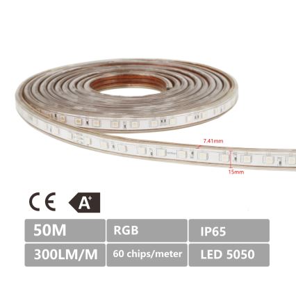 Aigostar - spoljašnja LED traka 50m LED/350W/230V 3000K IP65