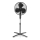 Aigostar - Stajaći ventilator 40W/230V 120 cm crni