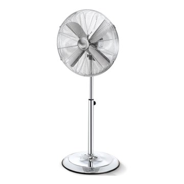 Aigostar - Stajaći ventilator 50W/230V 44,8 cm sjajni hrom