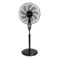 Aigostar - Stajaći ventilator 60 W/230 V, 130 cm, crni + daljinsko upravljanje