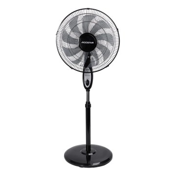 Aigostar - Stajaći ventilator 60 W/230 V, 130 cm, crni + daljinsko upravljanje