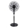 Aigostar - Stajaći ventilator 60 W/230 V, 130 cm, crni + daljinsko upravljanje
