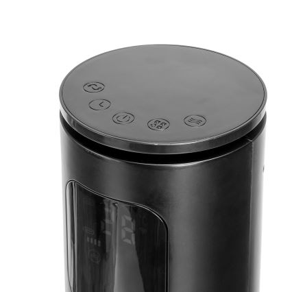 Aigostar - Stubni ventilator 50W/230V, crni, Wi-Fi + daljinski upravljač