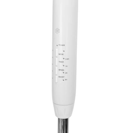 Aigostar - Stajaći ventilator 60W/230V beo + daljinsko upravljanje