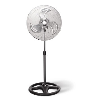 Aigostar - Stojni ventilator 50W/230V, prečnika 50 cm, hrom/crna