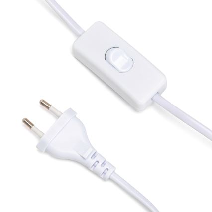 Aigostar - Stona lampa 1xE14/40W/230V bela