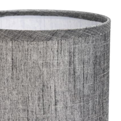 Aigostar - Stona lampa 1xE14/40W/230V siva