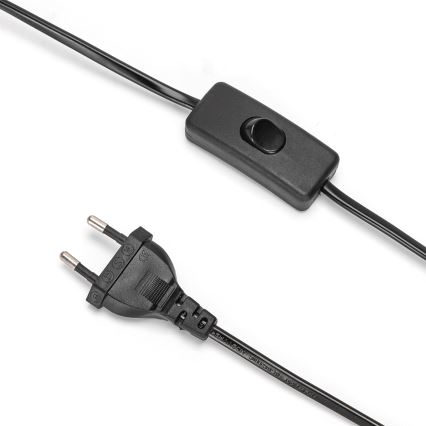 Aigostar - Stona lampa 1xE14/40W/230V siva