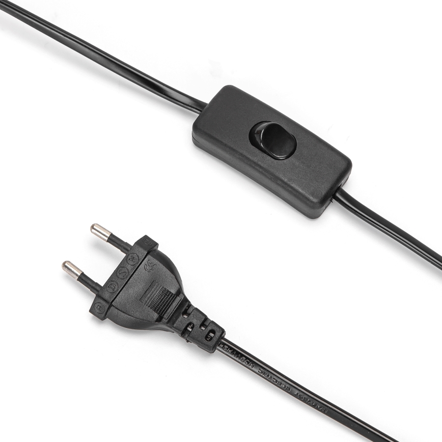 Aigostar - Stona lampa 1xE14/40W/230V siva