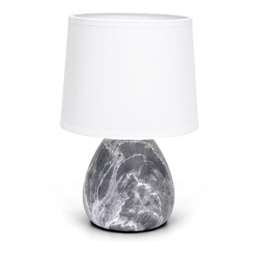 Aigostar - Stona lampa 1xE14/40W/230V siva