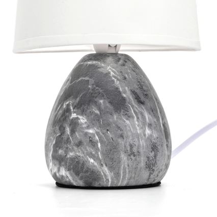 Aigostar - Stona lampa 1xE14/40W/230V siva