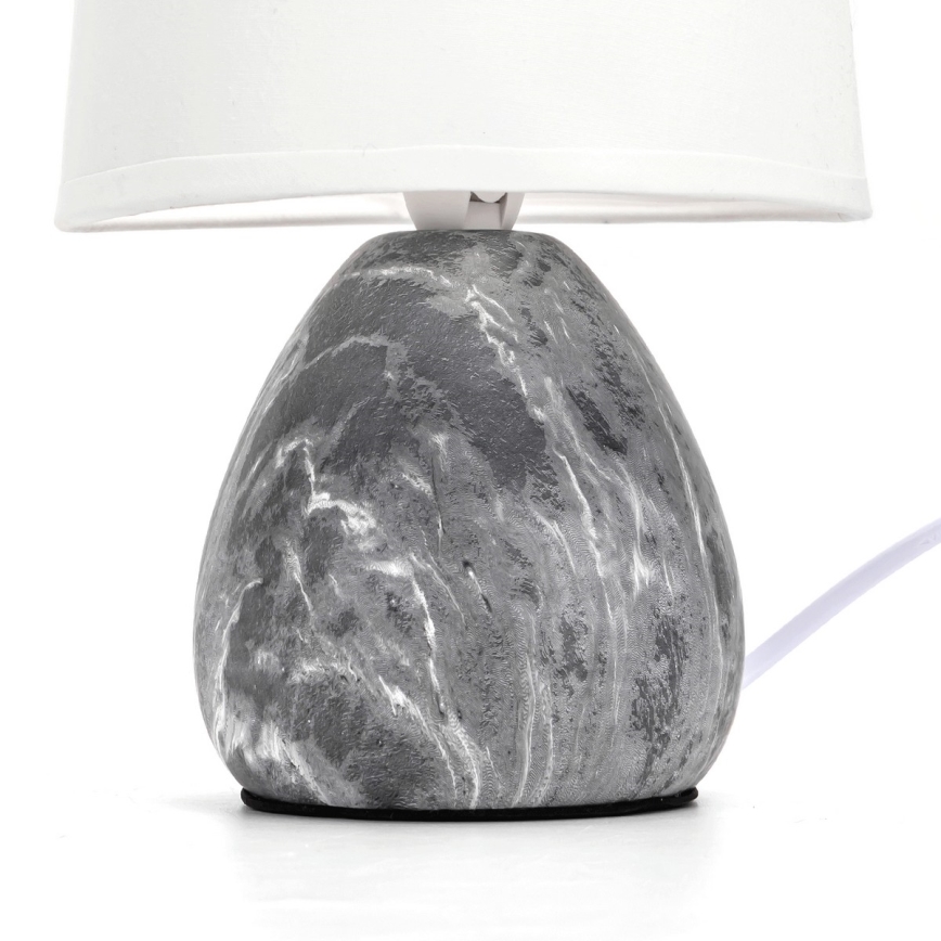 Aigostar - Stona lampa 1xE14/40W/230V siva
