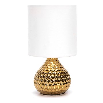 Aigostar - Stona lampa 1xE14/40W/230V zlatna