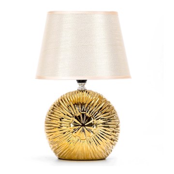 Aigostar - Stona lampa 1xE14/40W/230V zlatna