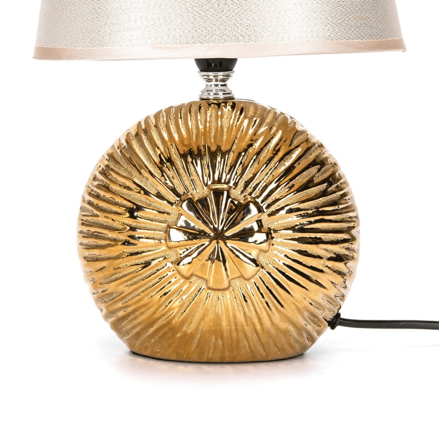 Aigostar - Stona lampa 1xE14/40W/230V zlatna