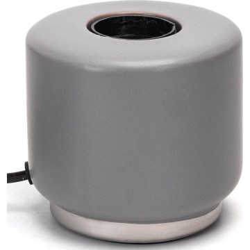 Aigostar - Stona lampa 1xE27/60W/230V siva