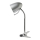 Aigostar -  Stona lampa sa klipsom 1xE27/11W/230V srebrna/sjajni hrom