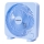 Aigostar - Stoni ventilator 30W/230V plavi