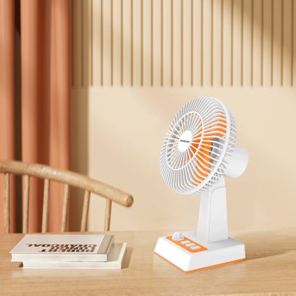 Aigostar - Stoni ventilator 6W/USB