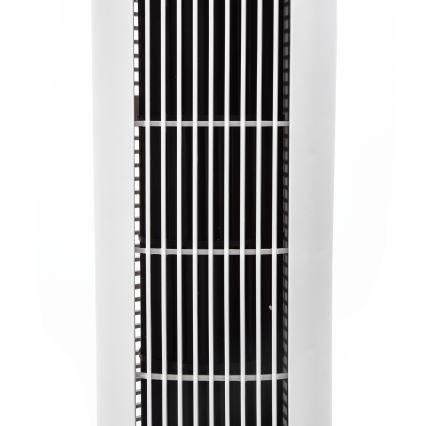 Aigostar - Stubni ventilator 50W/230V beli + daljinski upravljač