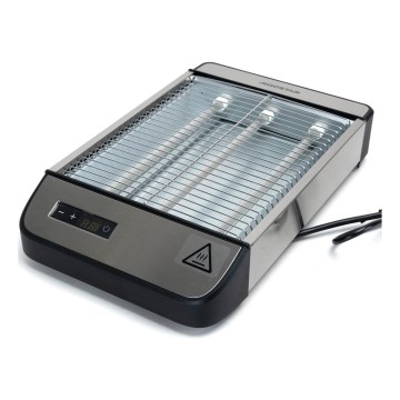 Aigostar - Toster 840-1000W/230V mat hrom