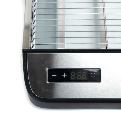Aigostar - Toster 840-1000W/230V mat hrom