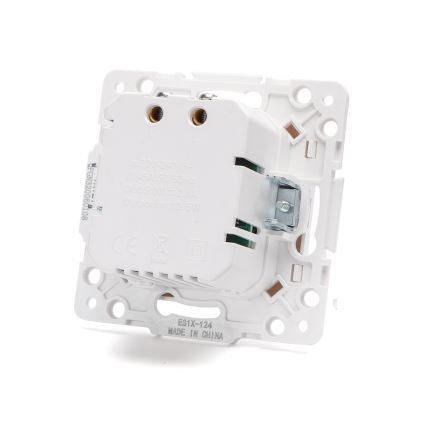 Aigostar - USB napajajuća utičnica bez okvira, 2x USB-A, bela