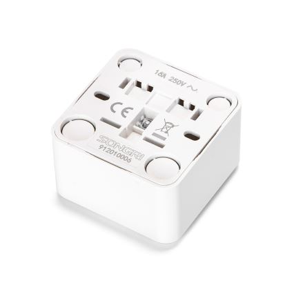 Aigostar - Zidna kućna utičnica SCHUKO 250V bela