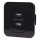Aigostar - zidna USB utičnica sa okvirom, 2x USB-A, crna