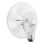 Aigostar -  Zidni ventilator 45W/230V beli + daljinski upravljač