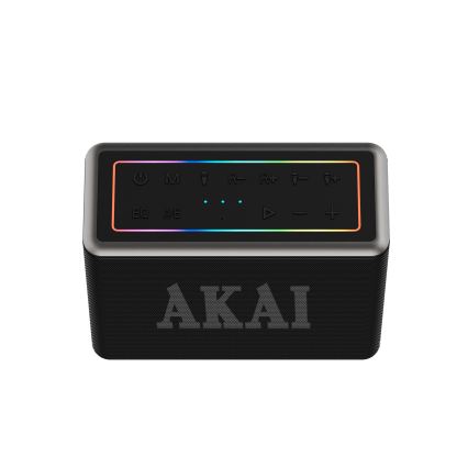 AKAI ABTSW-120 - Bežični zvučnik sa dva mikrofona, 80 W / 4000 mAh, IPX6
