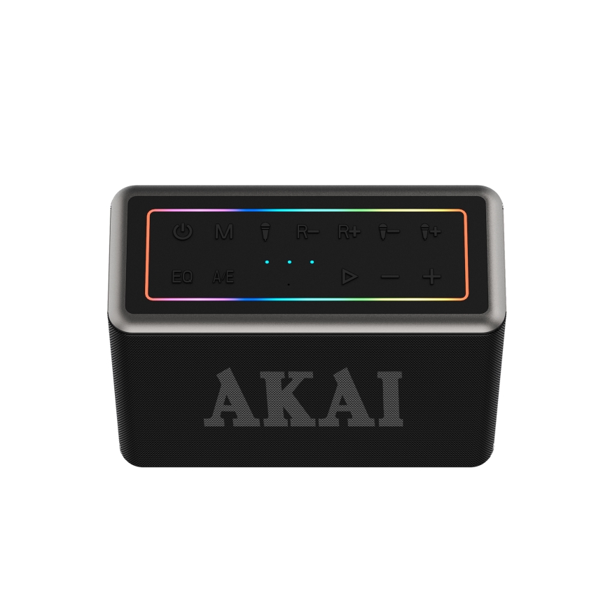 AKAI ABTSW-120 - Bežični zvučnik sa dva mikrofona, 80 W / 4000 mAh, IPX6