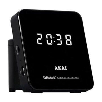 AKAI ACRS-4000 - Radio-budilnik sa LED displejem 2,5W/5V