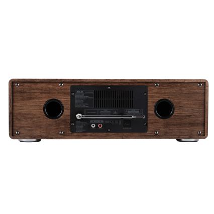 AKAI AM-100 RHAPSODY - mikrosistem sa CD/FM/DAB/AUX/USB/MP3 40W/230V + daljinski upravljač