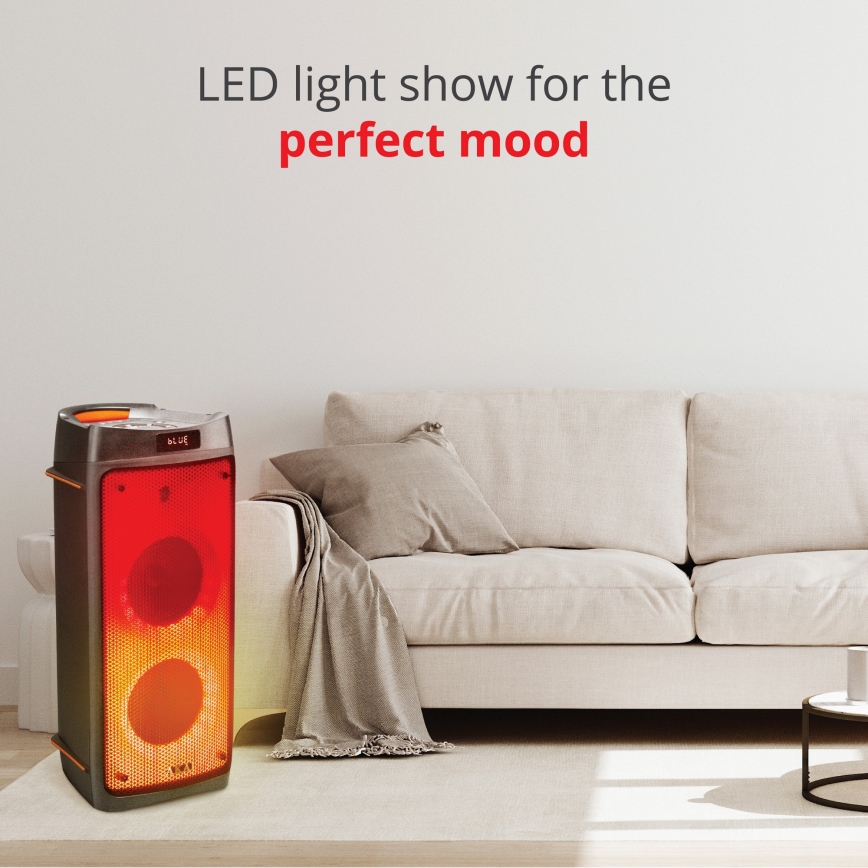 AKAI PARTY BOX 810 - Bežični zvučnik 65W/230V 5000 mAh + daljinski upravljač