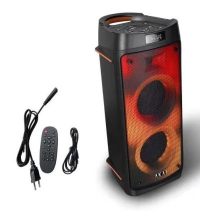 AKAI PARTY BOX 810 - Bežični zvučnik 65W/230V 5000 mAh + daljinski upravljač