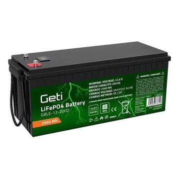Akumulator LiFePO4 12,8 V/200 Ah