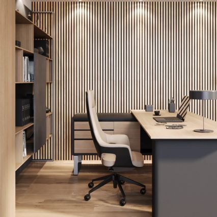 Akustični obložni panel VASALUND 240x52 cm hrast