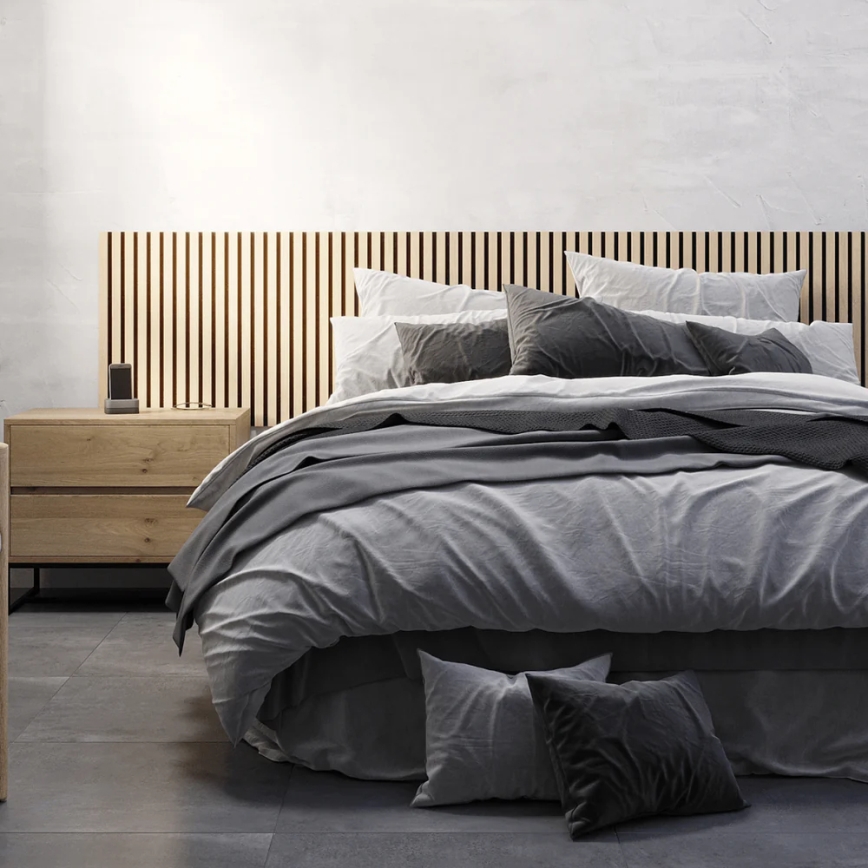 Akustični obložni panel VASALUND 240x52 cm hrast