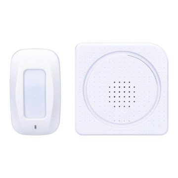 Alarm 230V sa bežičnim detektorom pokreta 3xAAA/5V bela