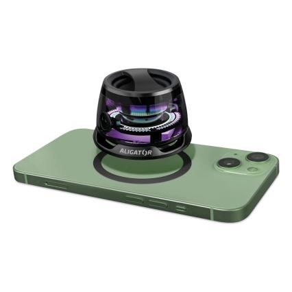 Aligator ABSMB01 - magnetni zvučnik za MagSafe Mini Beat, 400 mAh, crne boje