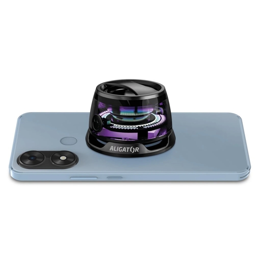 Aligator ABSMB01 - magnetni zvučnik za MagSafe Mini Beat, 400 mAh, crne boje