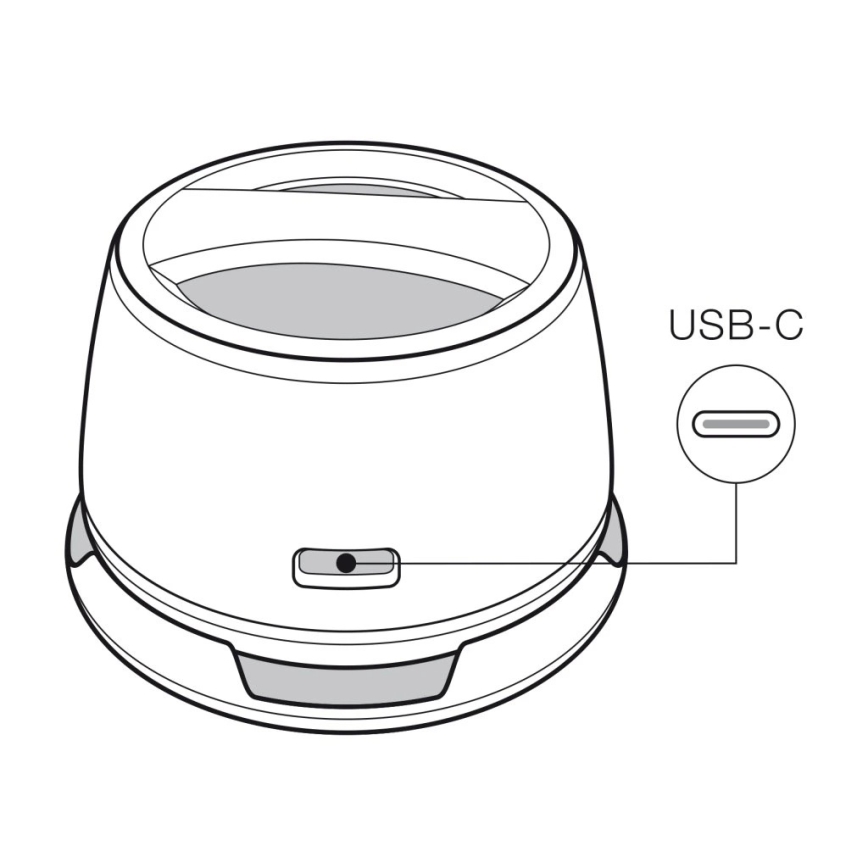 Aligator ABSMB01 - magnetni zvučnik za MagSafe Mini Beat, 400 mAh, crne boje
