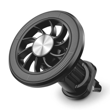 Aligator AMS06BK - Magnetni držač telefona za automobil MagSafe, crne boje