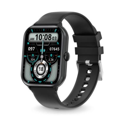Aligator AW10BK - Pametni sat Watch GO, kapacitet baterije 220 mAh, IP67, crna